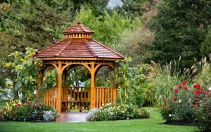 Eco-friendly custom gazebo options